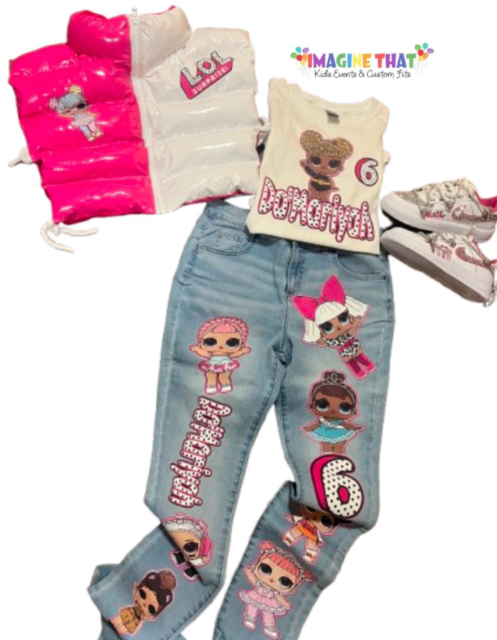 Three Piece Set With Vest & Af1